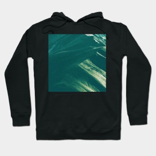 Teal Mountains Oil Effects 2 Hoodie